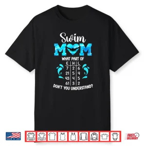 Parent Identity Swim Mom Swimming Mother Day Shirt