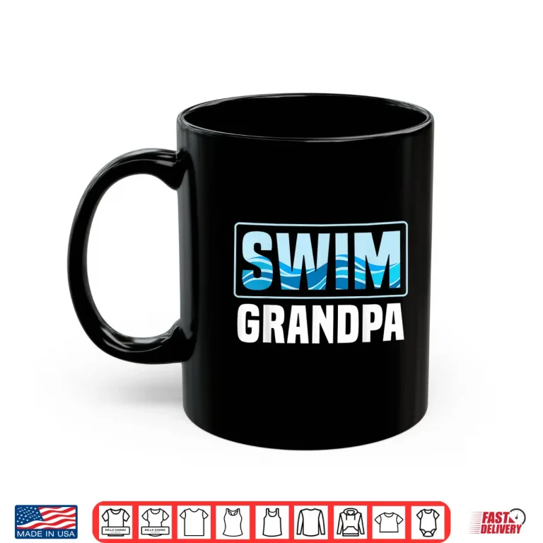 Mug Parent Professional Swim Grandpa Grandfather Swimming Shirt