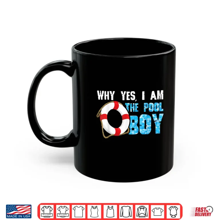 Mug Professional Cool Accessories Pool Boy Identity Humor Shirt