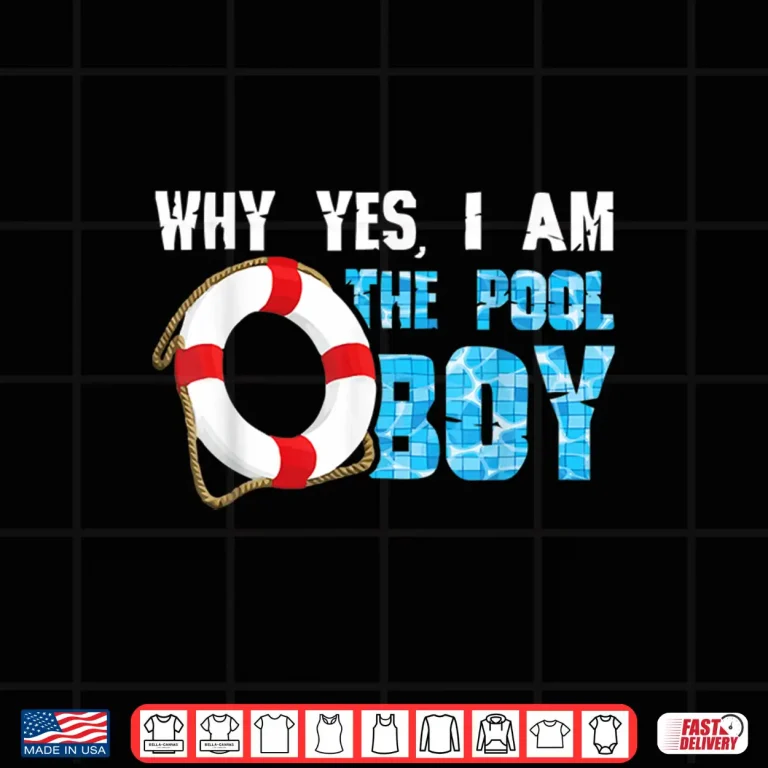 Design Professional Cool Accessories Pool Boy Identity Humor Shirt