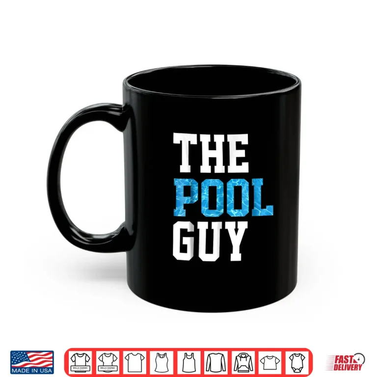 Mug Professional Service Expert Swimming Pool Guy Identity Shirt
