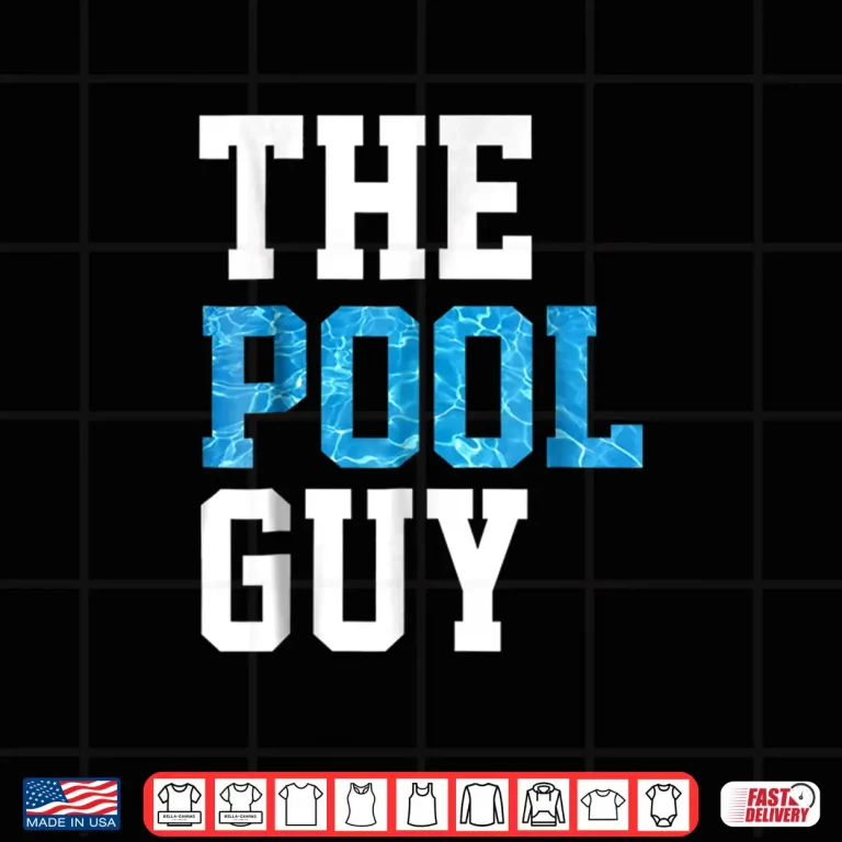 Design Professional Service Expert Swimming Pool Guy Identity Shirt