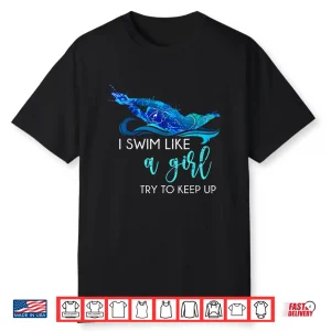 Athlete Identity Swimmer Professional Swimming Humor Funny Shirt