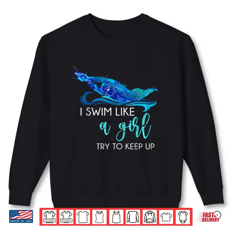 Sweatshirt Athlete Identity Swimmer Professional Swimming Humor Funny Shirt