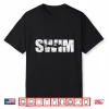Distressed Aesthetic Swimming Swimmer Professional Gift Shirt