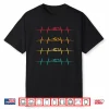 Heartbeat Pulse Lover Swimming Swimmer Professional Retro Vintage Shirt