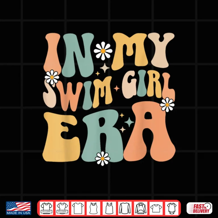 Design In My Era Professional Swim Girl Swimming Swimmer Identity Shirt