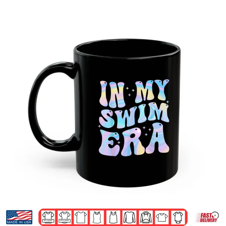 Mug In My Era Professional Swimming Swimmers Retro Vintage Shirt