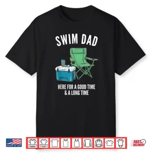 Parent Coach Identity Swimming Swimmer Professional Humor Shirt