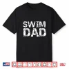 Parent Identity From Kid Swimming Swimmer Swim Dad Vintage Shirt