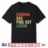 Parent Identity Legend Swimming Husband Dad Professional Vintage Shirt
