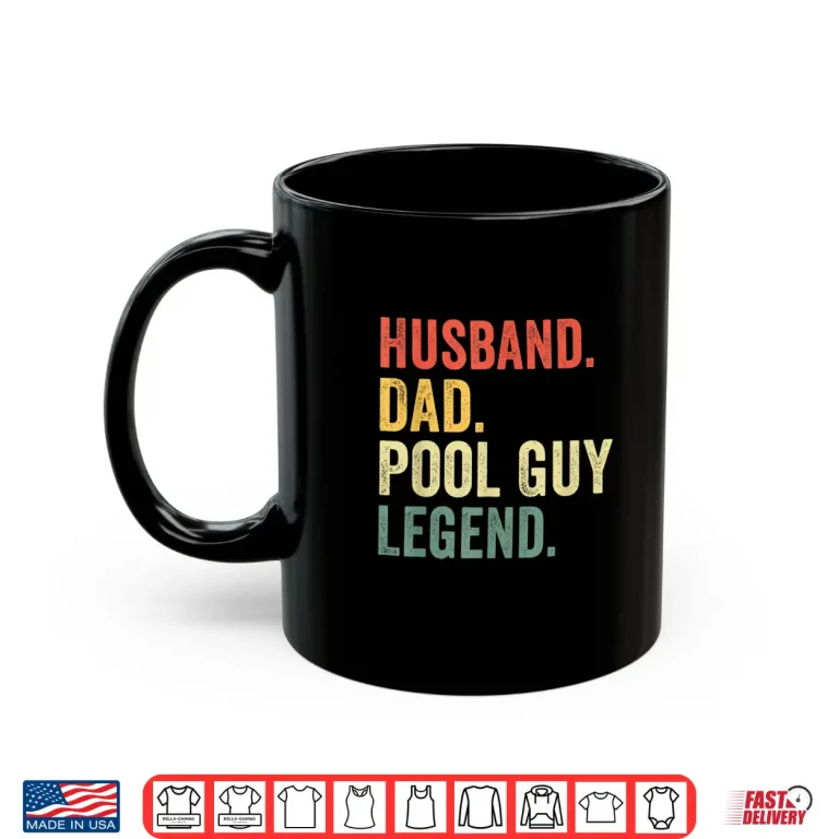 Mug Parent Identity Legend Swimming Husband Dad Professional Vintage Shirt