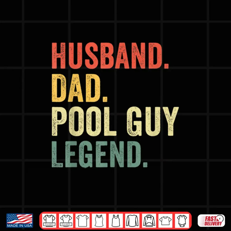 Design Parent Identity Legend Swimming Husband Dad Professional Vintage Shirt
