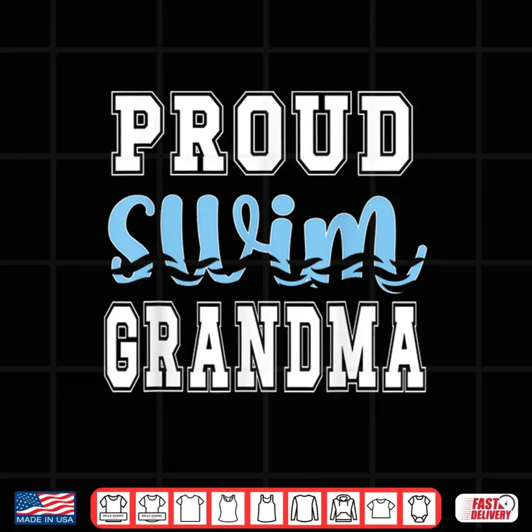 Design Parent Identity Swim Grandma Grandmother Swimming Identity Shirt