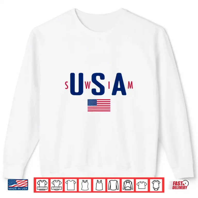 Sweatshirt Professional Aesthetic Swimming Modern Minimalist Graphic Apparel Shirt