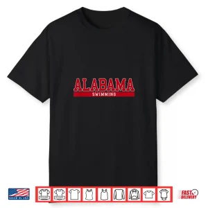 Professional Athletic Alabama Modern Graphic Swimming Shirt
