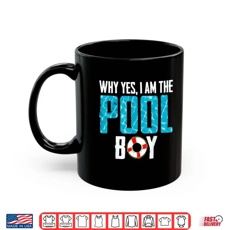 Mug Professional Pool Expert Pool Boy Funny Swimming Gift Shirt