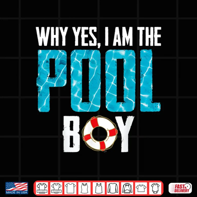 Design Professional Pool Expert Pool Boy Funny Swimming Gift Shirt