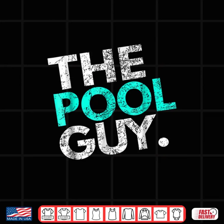 Design Professional Service Expert Pool Guy Swimming Pool Identity Shirt