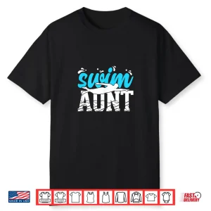 Relative Identity Swim Aunt Swimming Swimmer Auntie Shirt