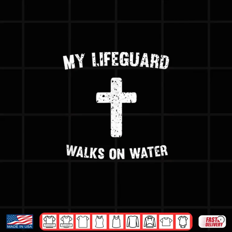 Design Professional Spiritual Lifeguard Walks On Water Graphic Shirt