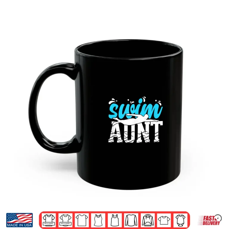 Mug Relative Identity Swim Aunt Swimming Swimmer Auntie Shirt