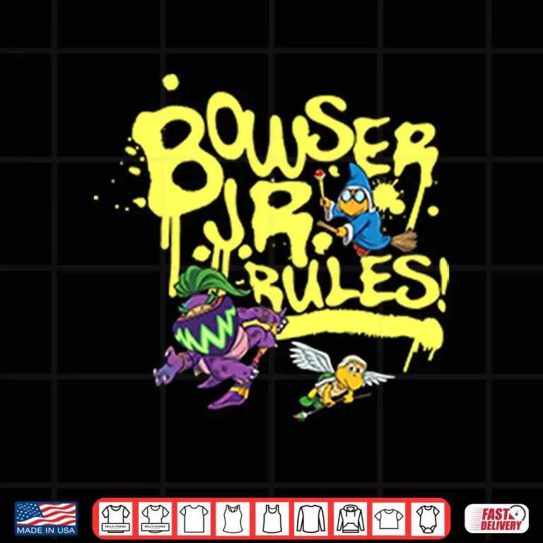 Design Bowser Jr Rules Shirt