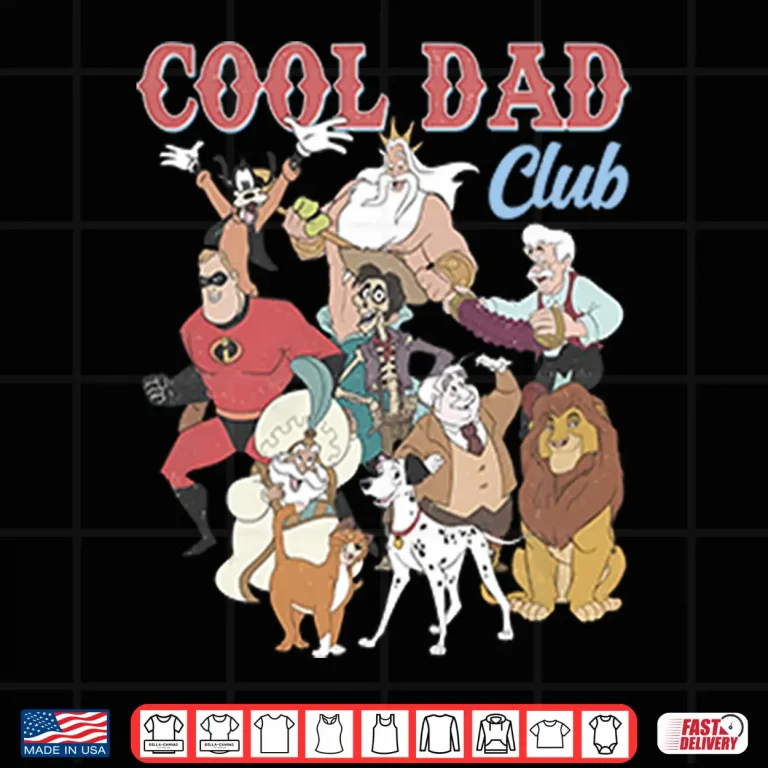 Design Cool Dads Club Disney Shirt