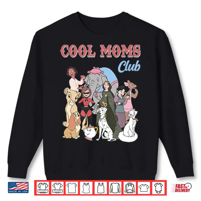 Sweatshirt Disney Cool Mom Club Shirt