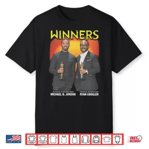 Sinners Winners Michael B Jordan And Ryan Coogler Oscars Shirt