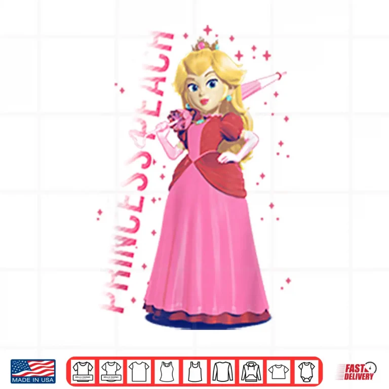 Design The Super Mario Galaxy Movie Princess Peach Shirt