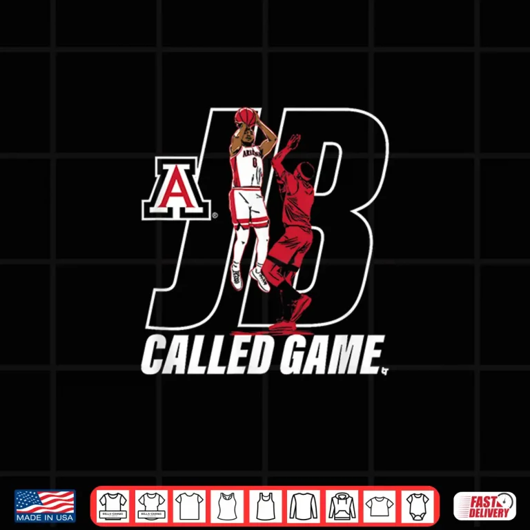 Design Jaden Bradley JB Called Game Arizona Wildcats Basketball Shirt
