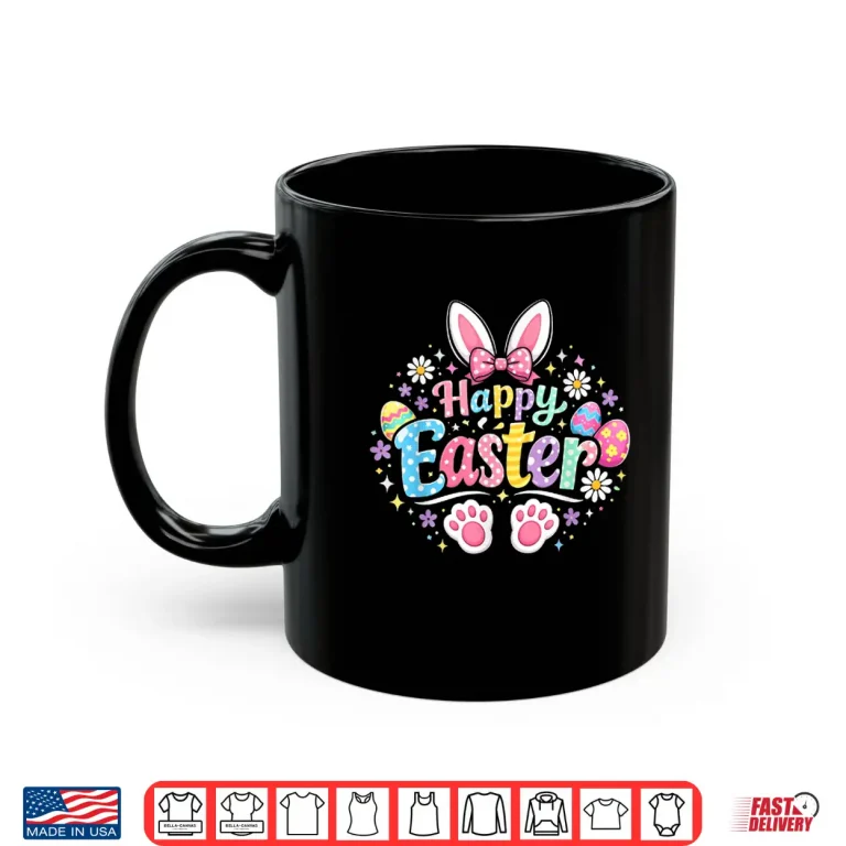 Mug Happy Easter Day for Men Women Kids. Shirt