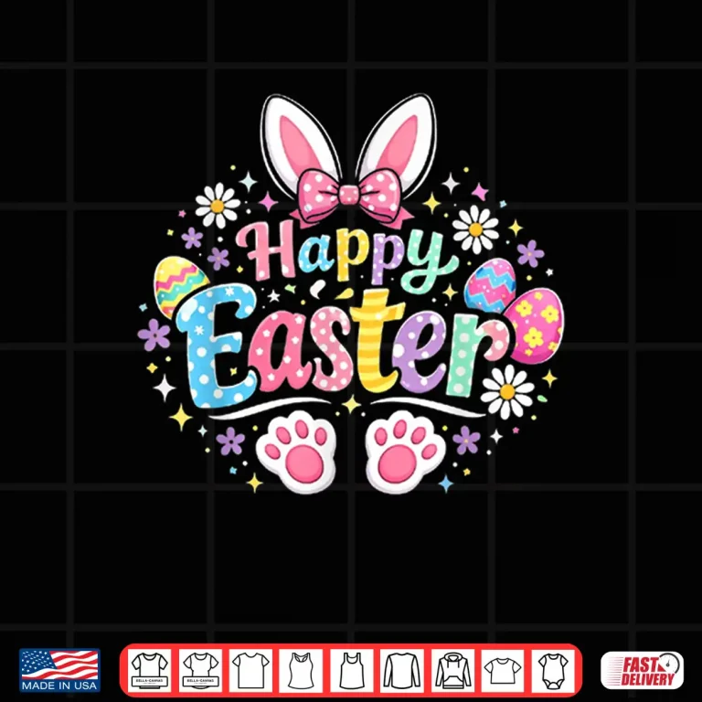 Design Happy Easter Day for Men Women Kids. Shirt