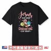 Jesus Is My Savior Crocheting Is My Therapy Crochet Professional Faith Statement Shirt