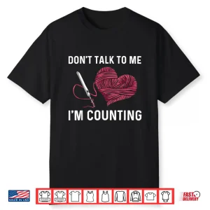 Professional Art Crocheter Crochet Lover Modern Humor Shirt