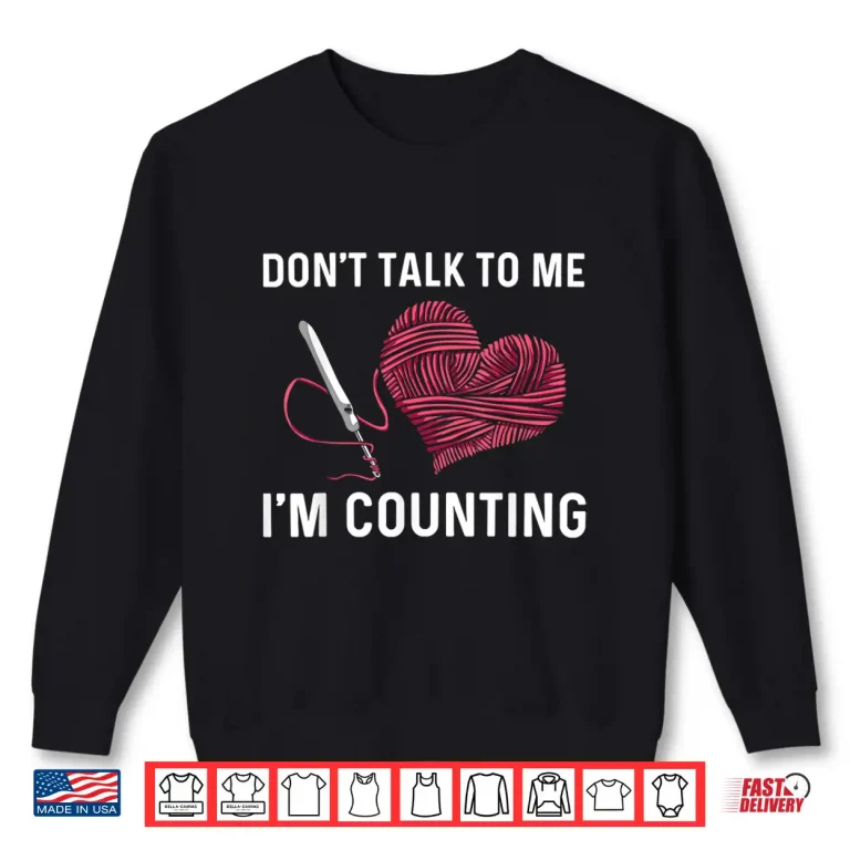 Sweatshirt Professional Art Crocheter Crochet Lover Modern Humor Shirt