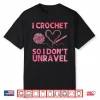 Professional Art Crochet Crocheting Lovers Crocheter Modern Humor Shirt