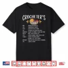 Professional Athletic Crochet Yarn Crocheting Modern Graphic Shirt