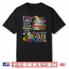 Reading Books Professional Crocheter Crocheting Modern Graphic Apparel Shirt