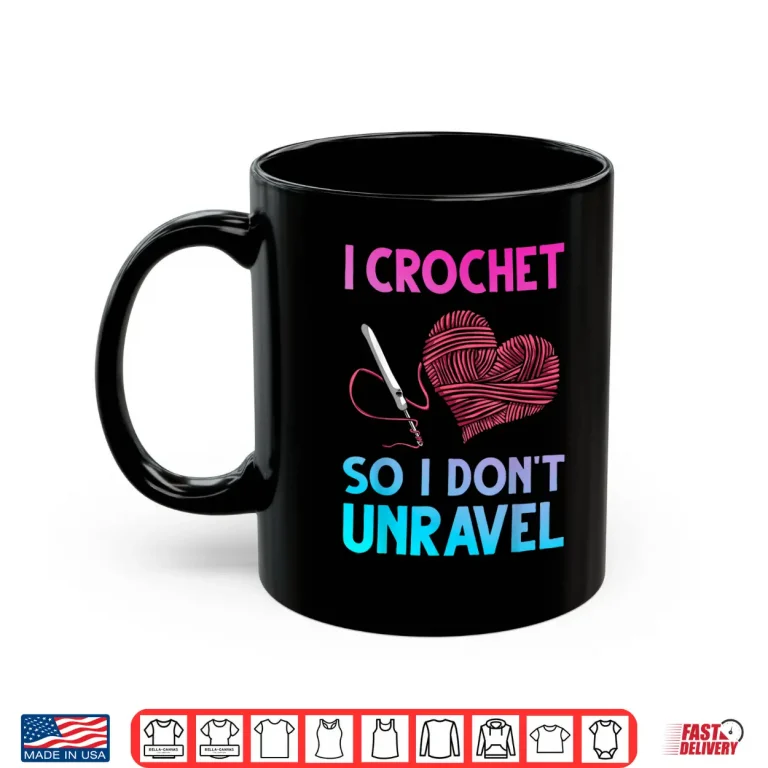 Mug Professional Design Crochet Crocheter Crocheting Modern Humor Shirt