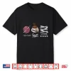 Coffee And Crimes Shows True Crime Crocheting Professional Humor Shirt
