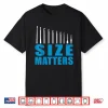 Hooks Size Matters Crochet Mom Parent Identity Humor Funny Shirt