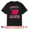 Professional Art Crocheter Crochet Lovers Modern Graphic Apparel Shirt