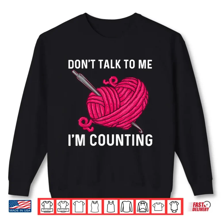 Sweatshirt Professional Art Crocheter Crochet Lover Modern Humor Funny Shirt