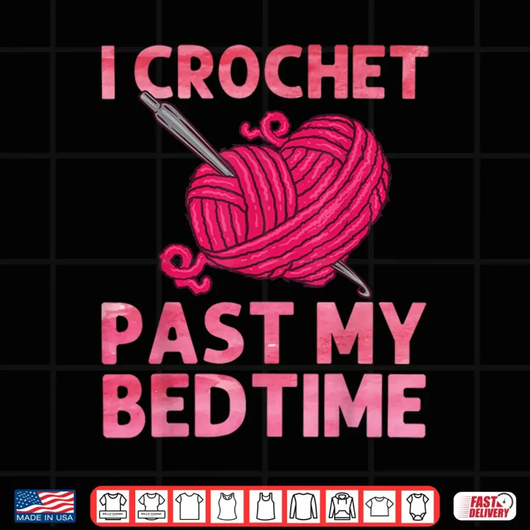 Design Professional Art Crocheter Crochet Lover Modern Graphic Apparel Shirt