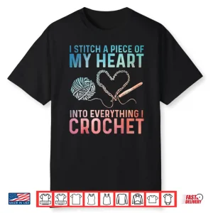 Professional Design Crocheting Crochet Lover Modern Humor Funny Shirt