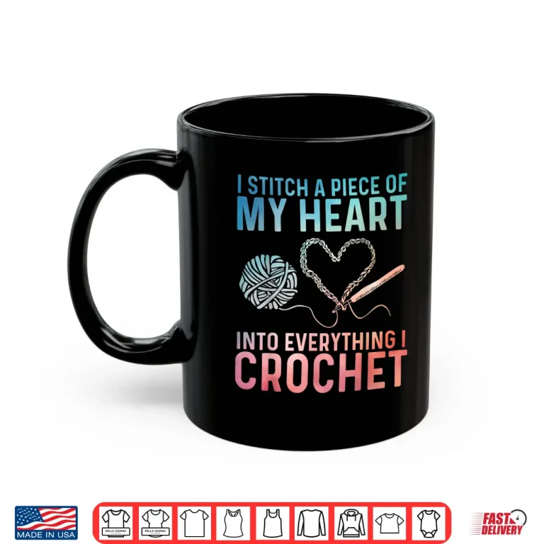 Mug Professional Design Crocheting Crochet Lover Modern Humor Funny Shirt