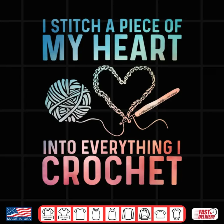 Design Professional Design Crocheting Crochet Lover Modern Humor Funny Shirt