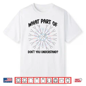 What Part Of Dont You Understand Crocheting Professional Humor Shirt